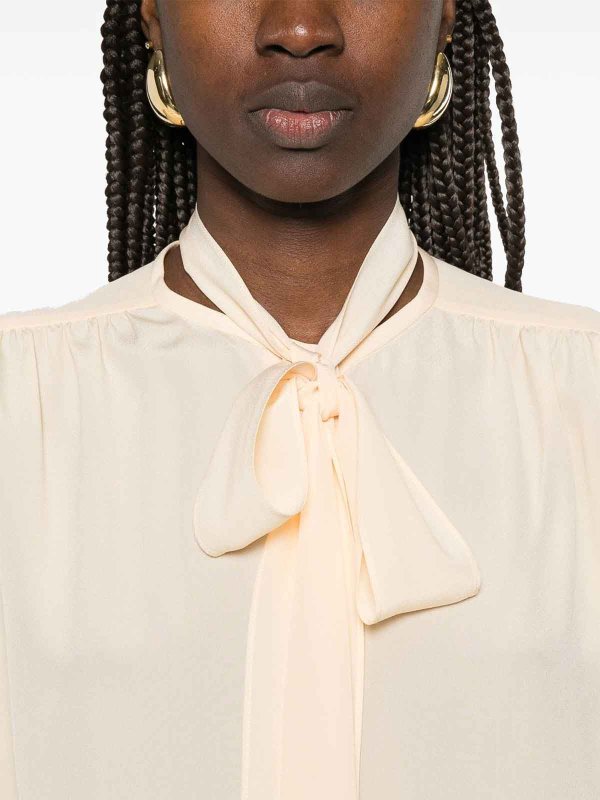 VALENTINO GARAVANI: shirts online - Ruched Detailing Shirt