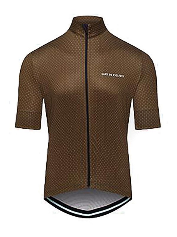 CAFé DU CYCLISTE: Tシャツ - ショートドレス - ブラウン