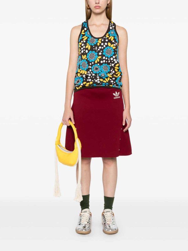 ADIDAS buy online 膝丈/ミディスカート - 紫