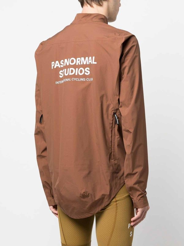 PAS NORMAL STUDIOS: casual jackets online - Front Logo Cycling Jacket