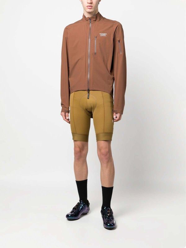 PAS NORMAL STUDIOS buy online Front Logo Cycling Jacket