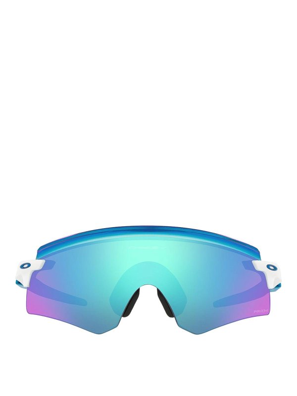 OAKLEY: sunglasses - Black Mask-Frame Sunglasses