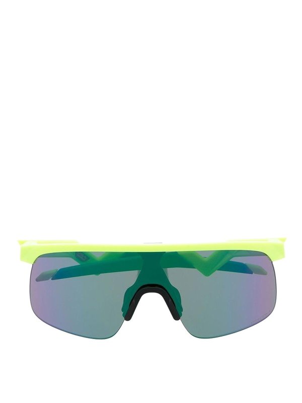 OAKLEY: sunglasses - Neon Green Resistor (Youth Fit)