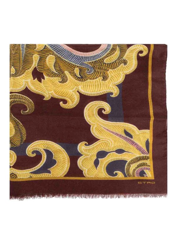 ETRO: scarves - Paisley-Pattern Scarf