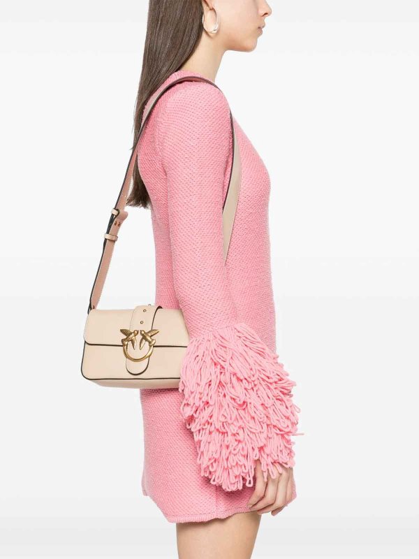 The Best Shops Pinko: クロスボディバッグ - クロスボディバッグ - ベージュ