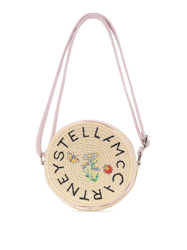 Stella McCartney Kids: クロスボディバッグ - クロスボディバッグ - ベージュ