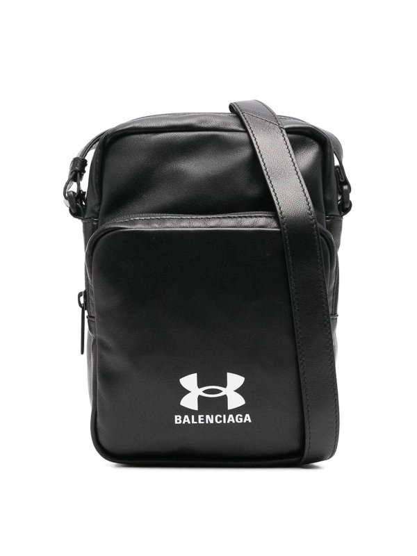 BALENCIAGA: クロスボディバッグ - クロスボディバッグ - 黒