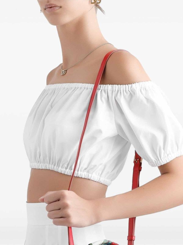 Sac Bandoulière - Blanc shop online: DOLCE & GABBANA