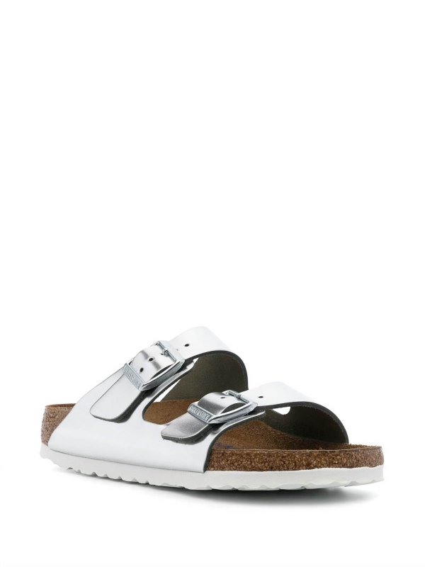 BIRKENSTOCK: Sandalen online - Sandalen - Silber
