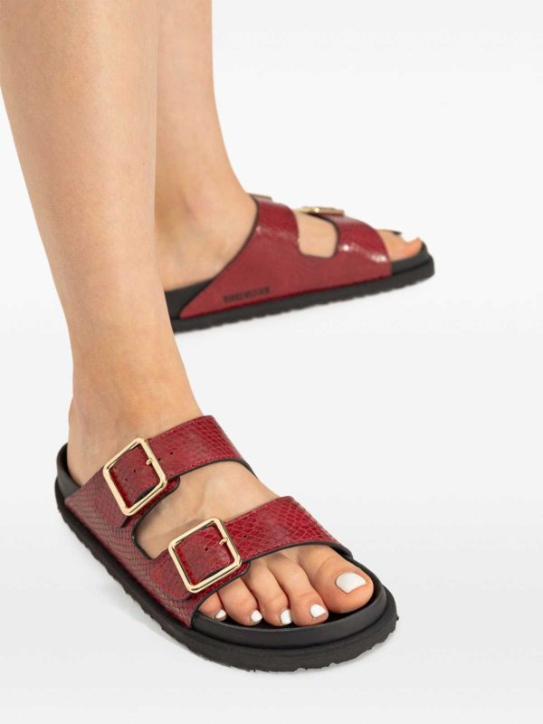 The Best Shops BIRKENSTOCK: Sandalias - Rojo