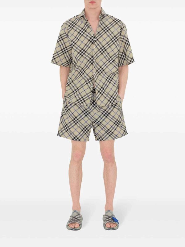 BURBERRY: Sandalen online - Sandalen - Grau