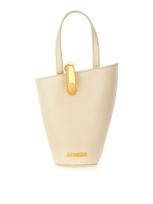 JACQUEMUS: クロスボディバッグ - クロスボディバッグ - 白