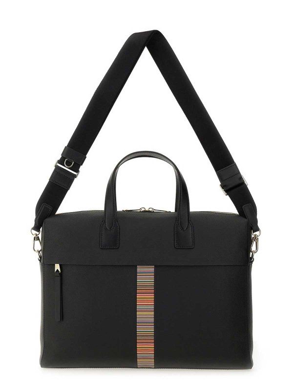 PAUL SMITH: borse a tracolla online - Borsa a strisce logata