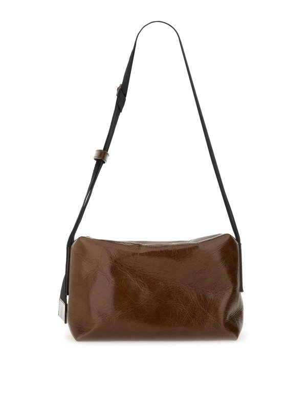 UMA WANG: Schultertaschen - Schultertasche - Braun