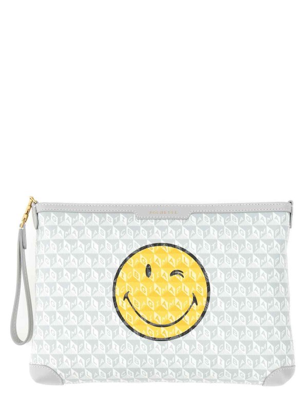 Anya Hindmarch: clutches online - I Am Plastic Bag Clutch