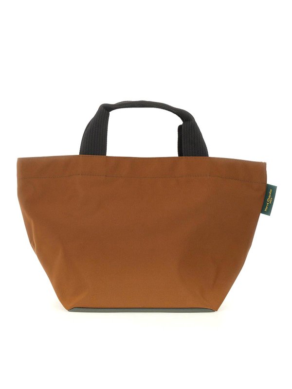 HERVE CHAPELIER: トートバッグ - トートバッグ - ブラウン