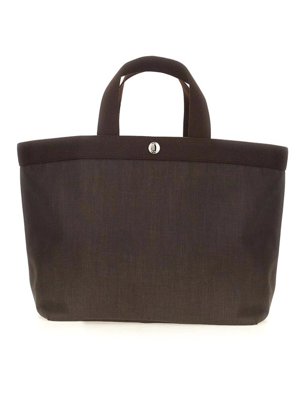 HERVE CHAPELIER: Handtaschen - Shopper - Braun