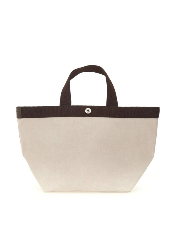 HERVE CHAPELIER: Handtaschen - Shopper - Beige