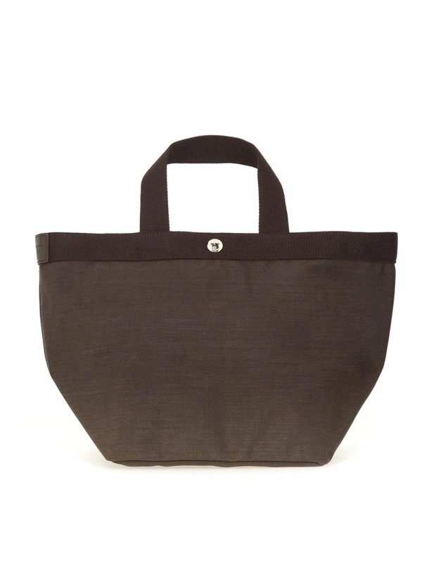 HERVE CHAPELIER: Handtaschen - Shopper - Braun