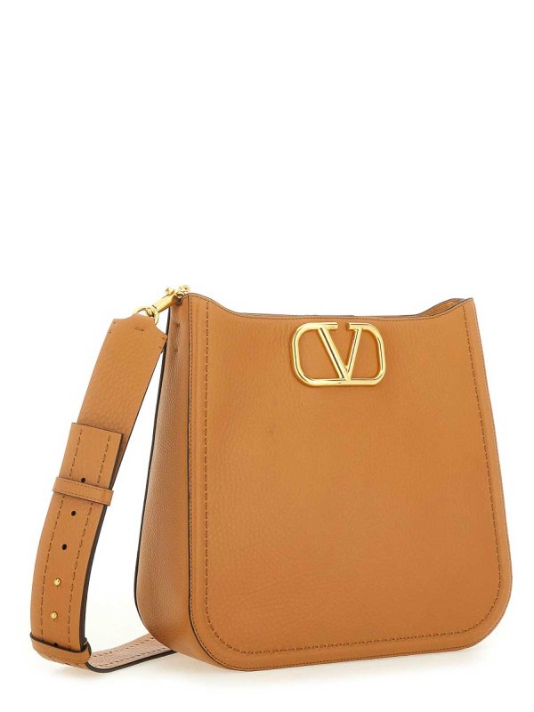 VALENTINO GARAVANI: Schultertaschen online - Schultertasche - Beige