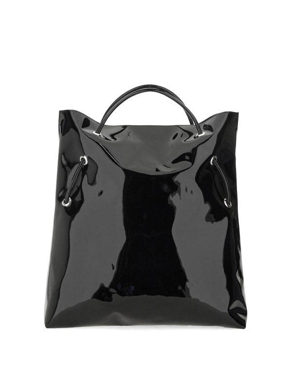 m.s.g.m.: cross body bags - Leather Tote Bag