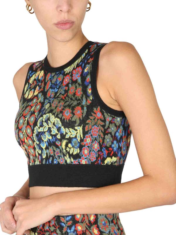 レギンス - 黒 shop online: ETRO