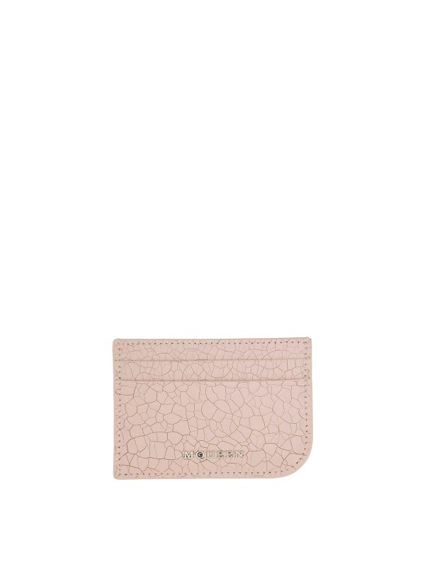 ALEXANDER MCQUEEN: wallets & purses - Leather Card Holder