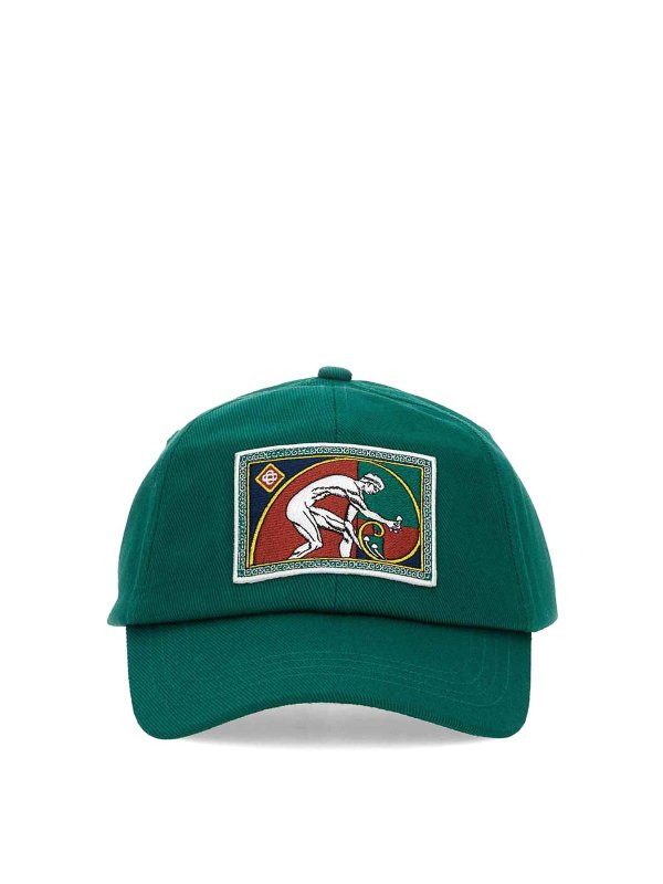 CASABLANCA: 帽子＆キャッブ - 帽子 - 緑