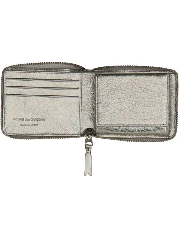 COMME DES GARCONS: Portemonnaies und Geldbörsen online - Portemonnaie - Silber