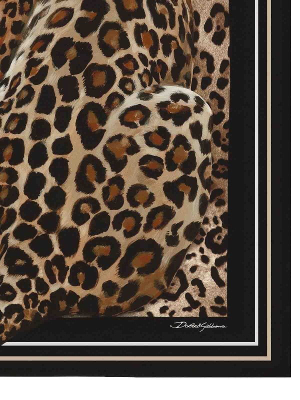 DOLCE & GABBANA: スカーフ online - スカーフ - アニマル柄