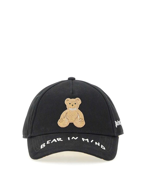 Palm Angels: hats & caps - Bear Baseball Hat