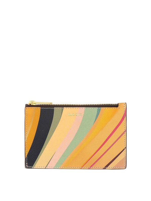 PAUL SMITH: wallets & purses - Card Holder Dusky Swirl