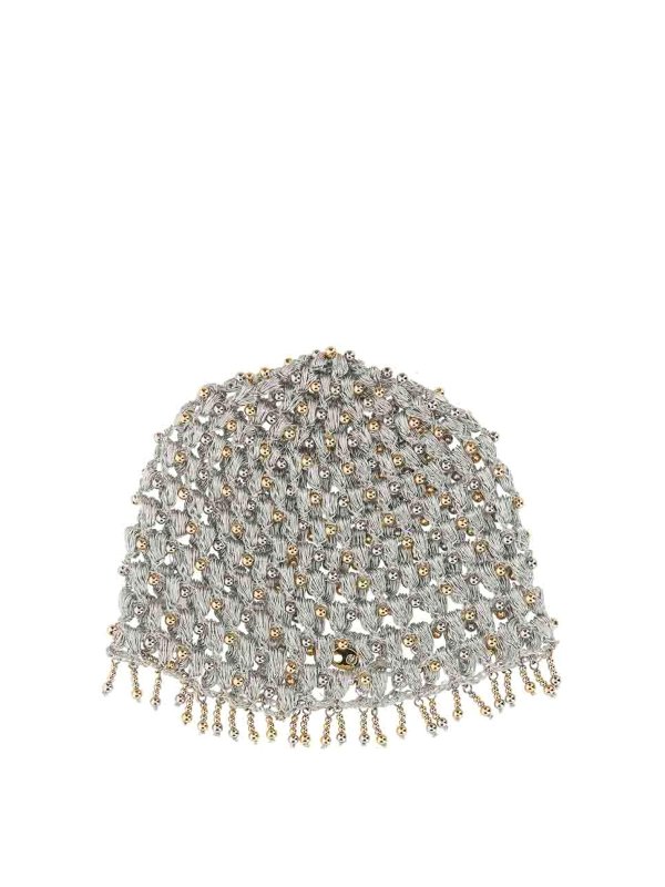 RABANNE: Hüte - Hut - Silber