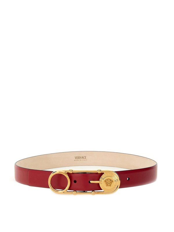 VERSACE: belts - Safety Pin Belt