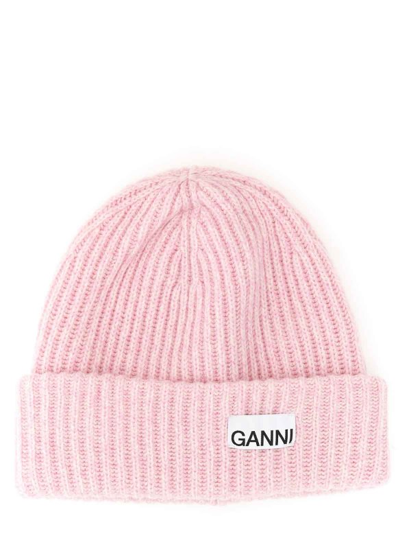 GANNI: Bonnets online - Bonnet - Couleur Chair