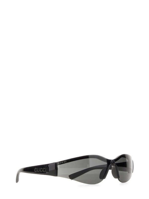 Gucci Mask Sunglasses - Black - Women | 779494J16911012