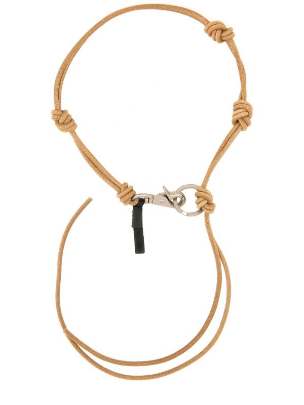 OUR LEGACY: key holders online - Leather Keychain