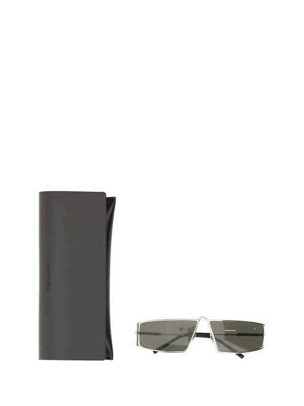 サングラス Saint Laurent SS23 SUNGLASSES SL 606 (748016 Y99028100) Saint Laurent™ SL 606 Irregular Sunglasses | EyeOns.com