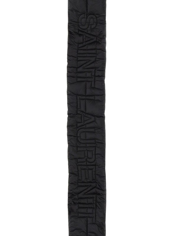 SAINT LAURENT: scarves online - Scarf With Logo
