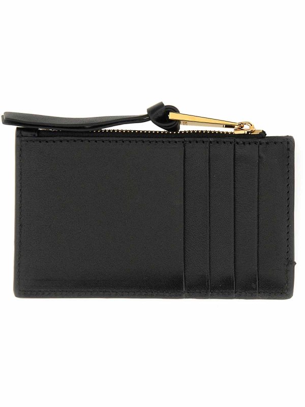 VERSACE: wallets & purses online - Zippered Card Holder