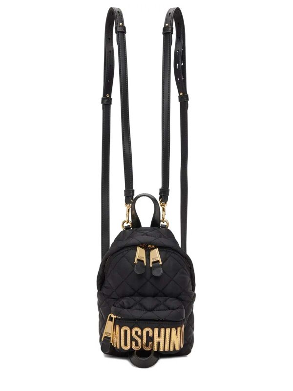 MOSCHINO: backpacks online - Mini Quilted Backpack