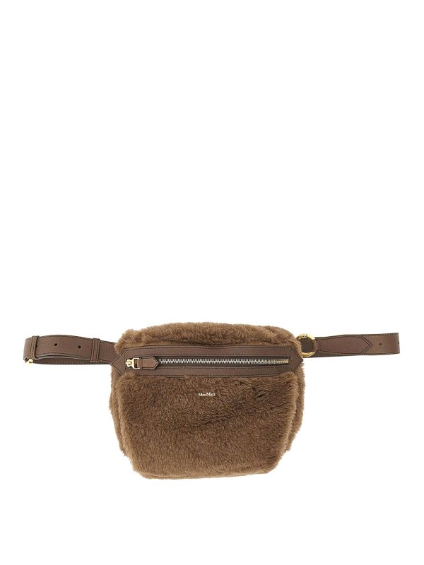 Max Mara: clutches - Alpaca And Silk Pouch
