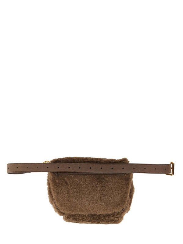 Max Mara: clutches online - Alpaca And Silk Pouch