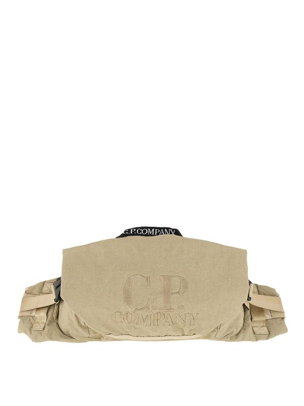 C.P. COMPANY: Clutch - Pochette - Marron