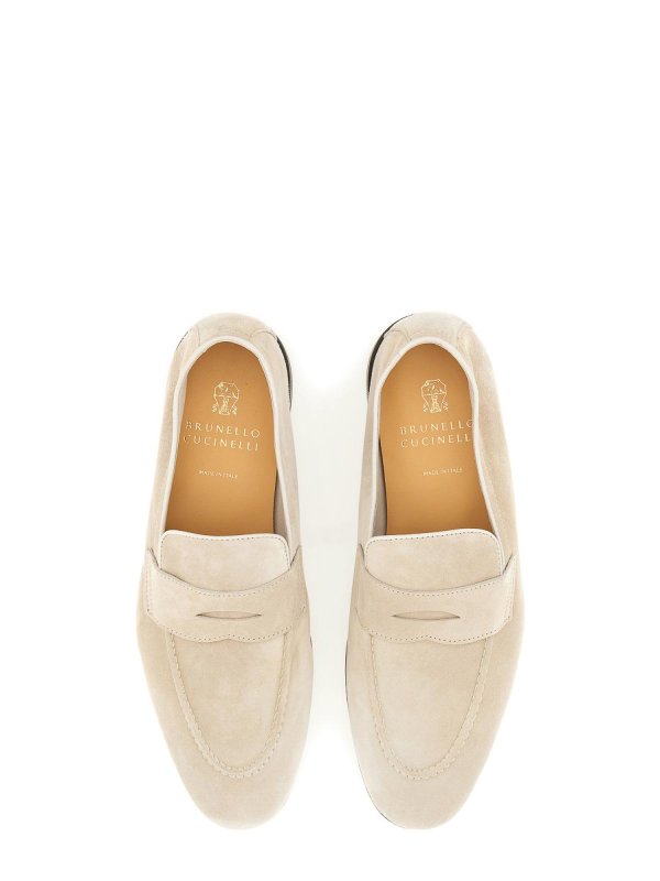 The Best Shops BRUNELLO CUCINELLI: Mocasines - Blanco