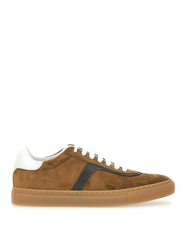 BRUNELLO CUCINELLI: trainers - Leather Sneaker