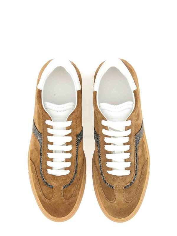The Best Shops BRUNELLO CUCINELLI: Leather Sneaker
