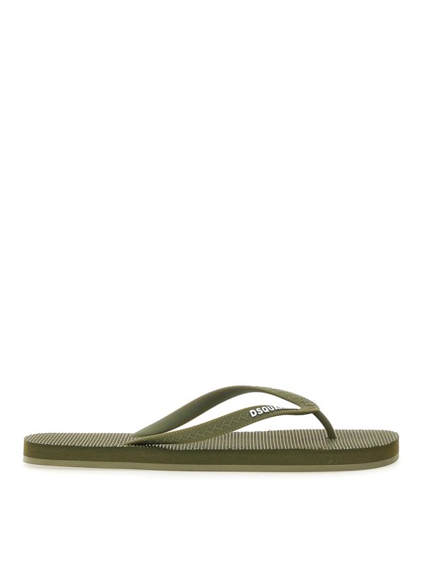 DSQUARED2: Sandalen - Sandalen - Grün