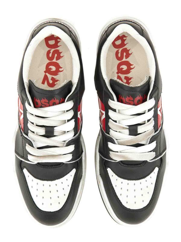 The Best Shops DSQUARED2: Leather Sneaker