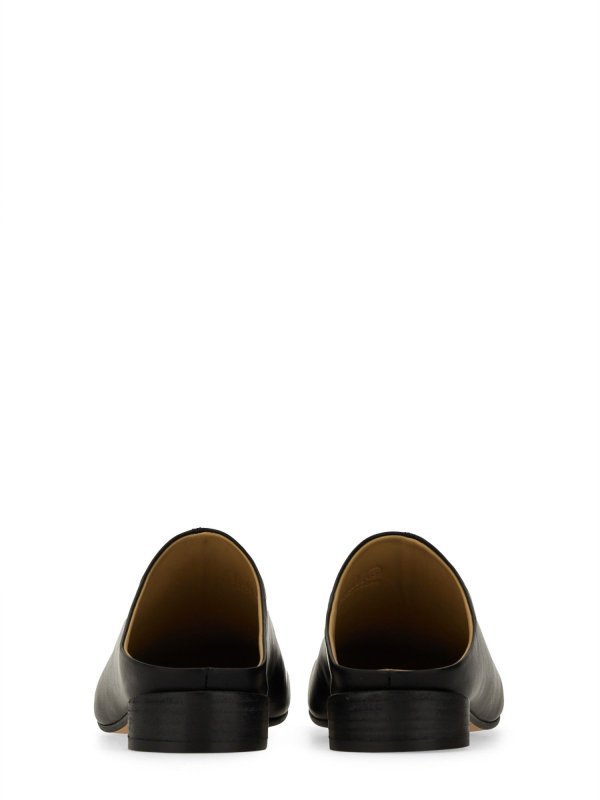 The Best Shops MM6 MAISON MARGIELA: フラットシューズ - 黒